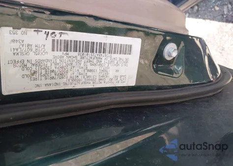 2002 Toyota Sequoia Limited V8 из США, поврежденный, VIN 5TDBT48A72S101038